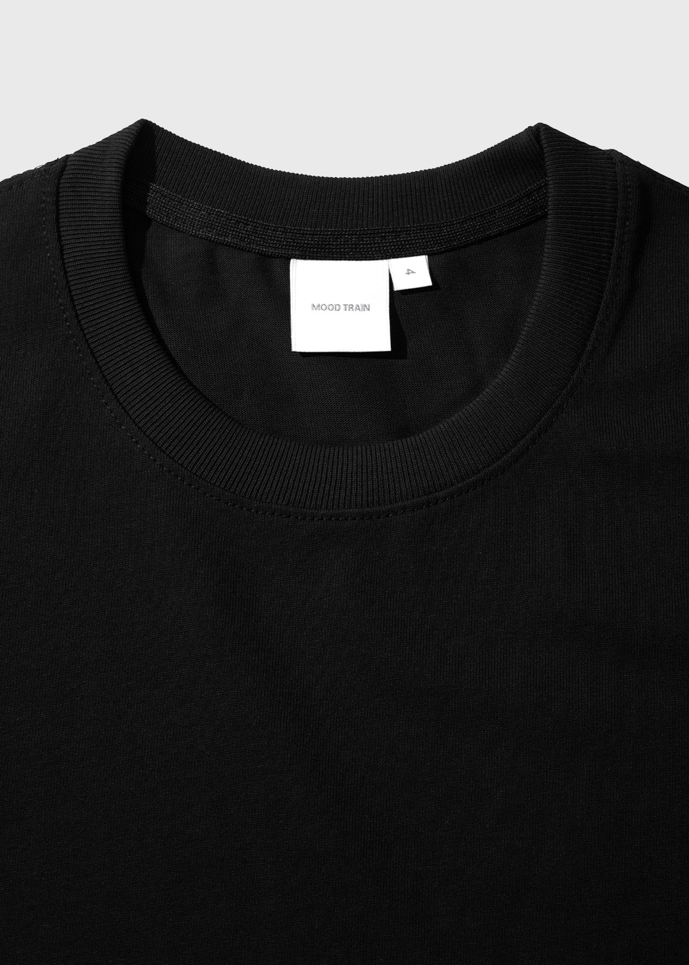B. Silked Combed Cotton 100% 30/2 Single T-shirt _ black