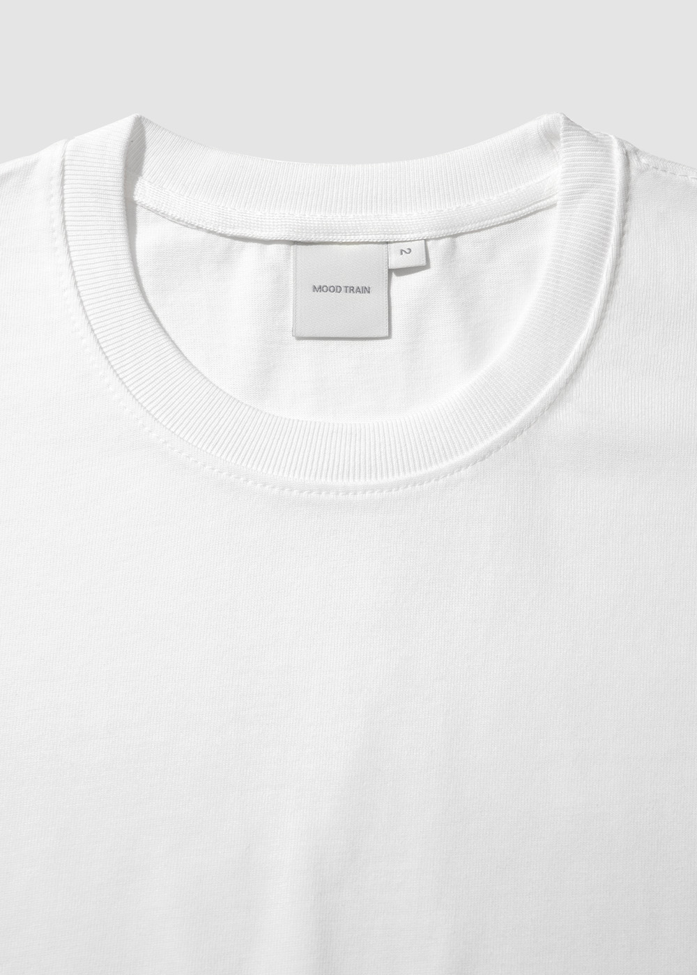A. Silked Combed Cotton 100% 20/2 Single T-shirt _ white