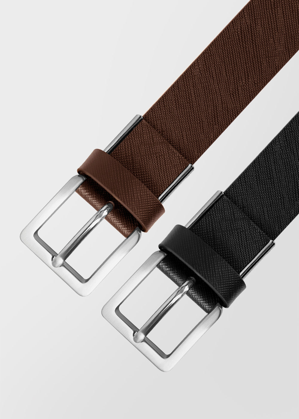 Saffiano Italy Leather Belt _ square 28mm