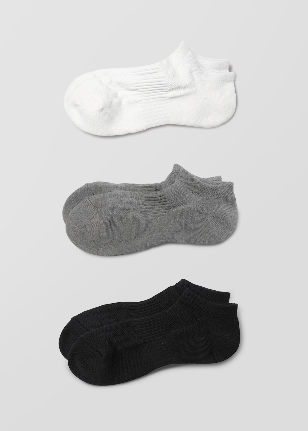 [3 packs] Premium Cloud Low Cut Socks