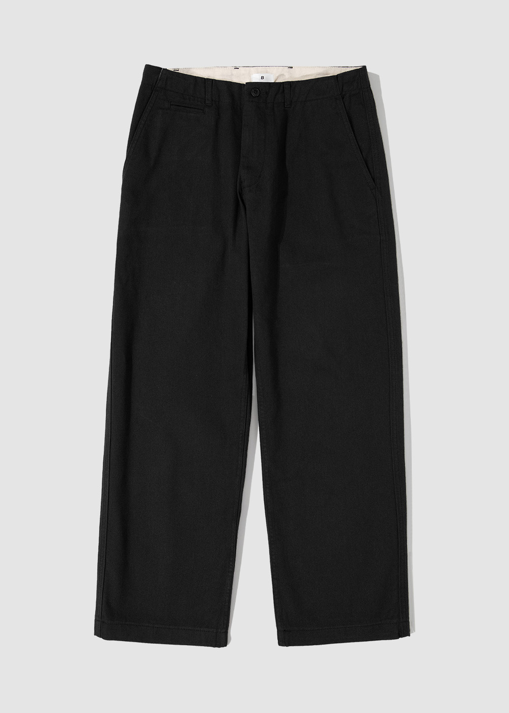 Premium Military Cotton Chino Pants _ black