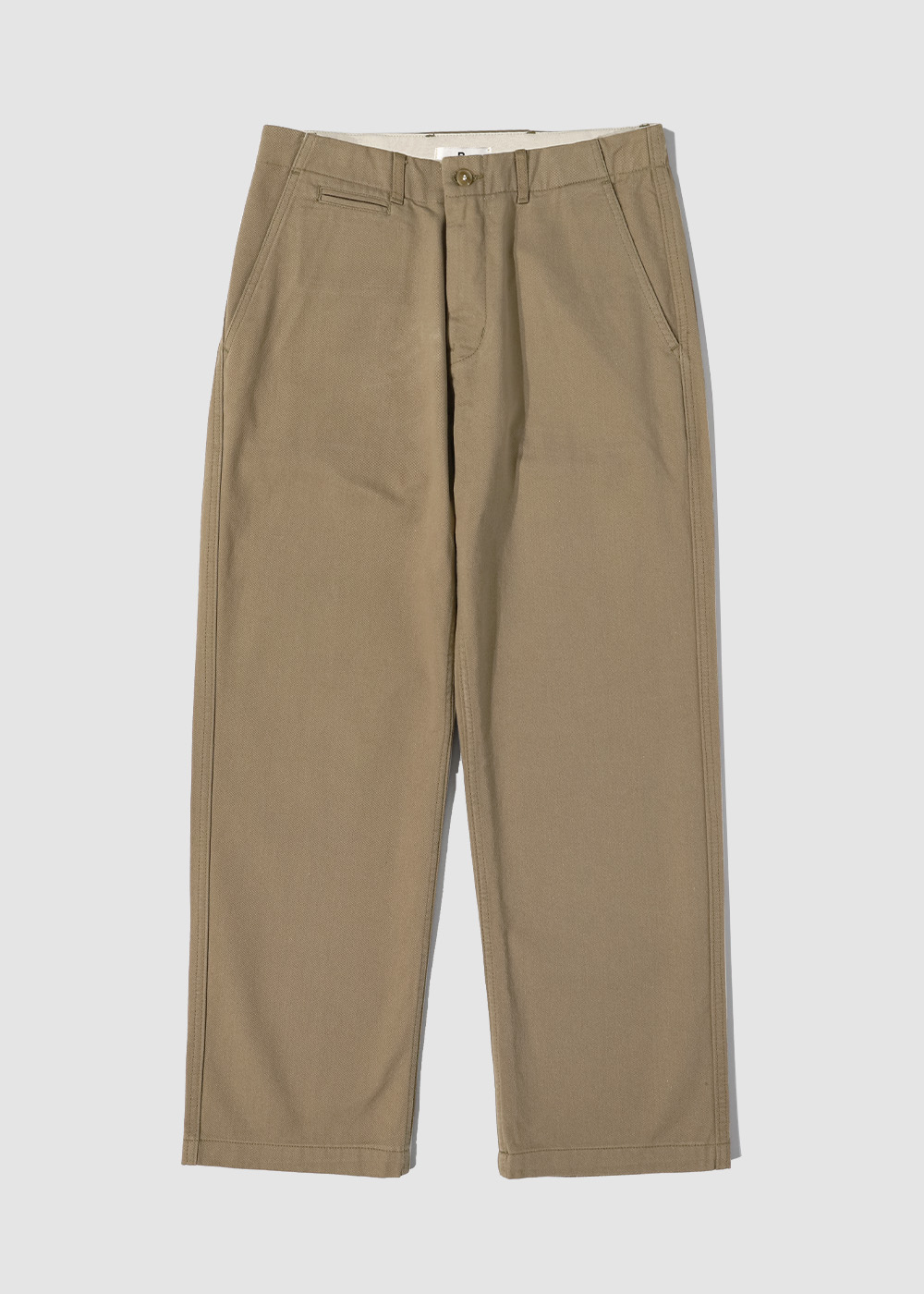 Premium Military Cotton Chino Pants _ brown