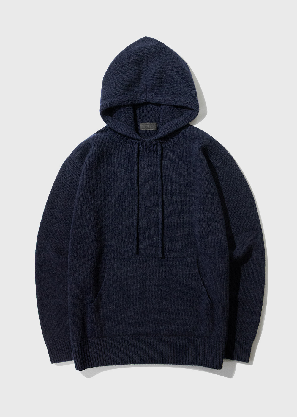 Whole Garment Hoodie Knit _ navy